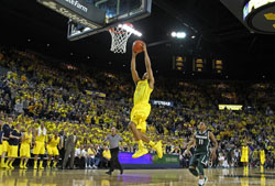 Michigan vs Michigan State basketball game 2013 photography